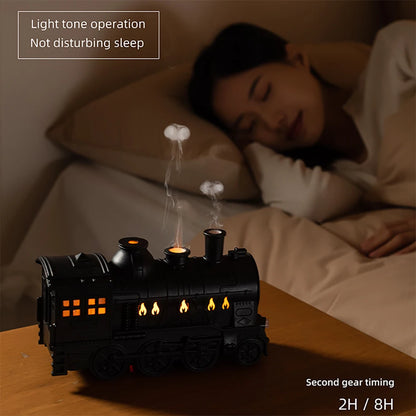 Train Air Humidifier Ultrasonic Aromatherapy Diffusers Mist Maker Fragrance Essential Oil Aroma Difusor Remote Control